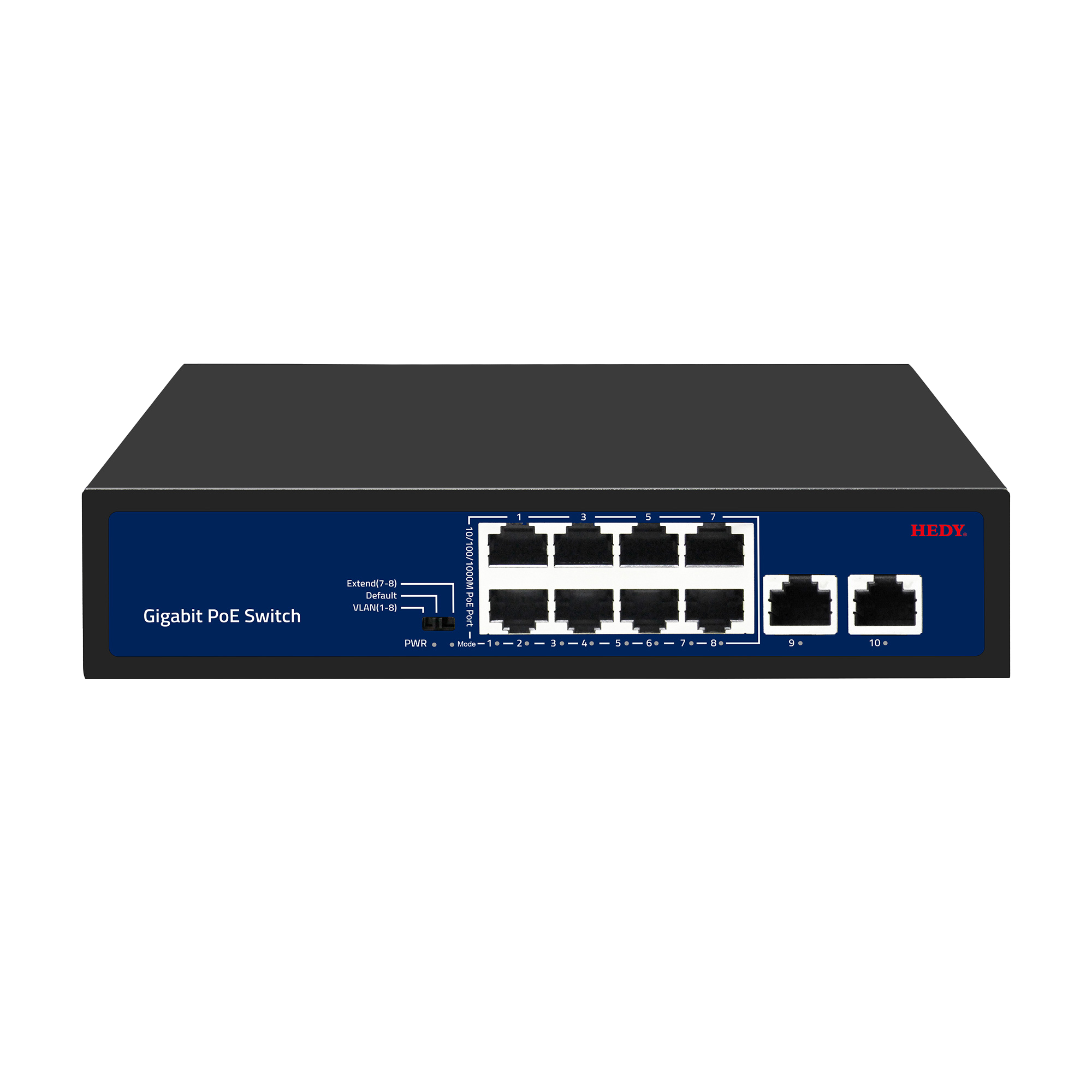 10-Port Gigabit PoE Switch