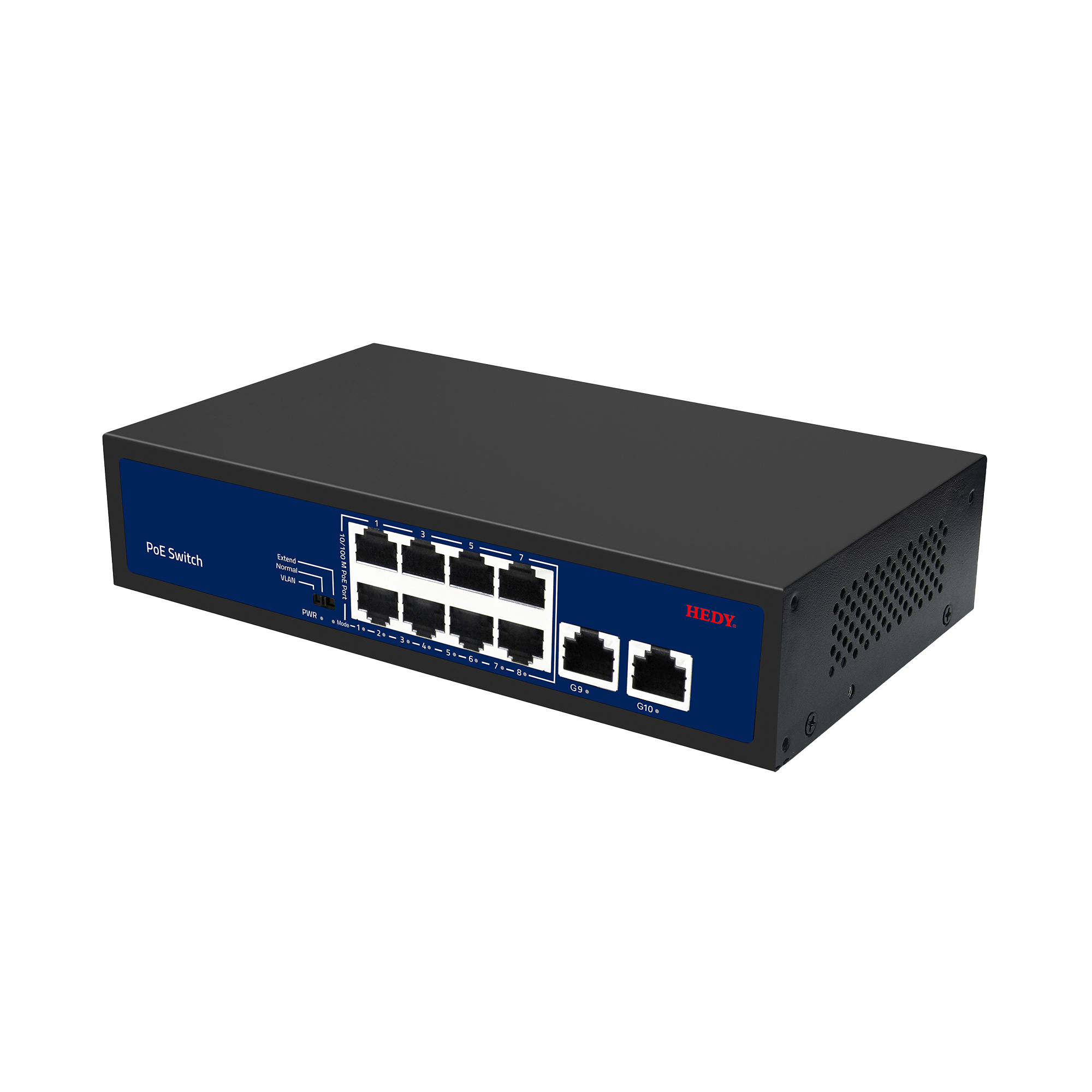 10-Port Gigabit Uplink PoE Switch - 图片 2