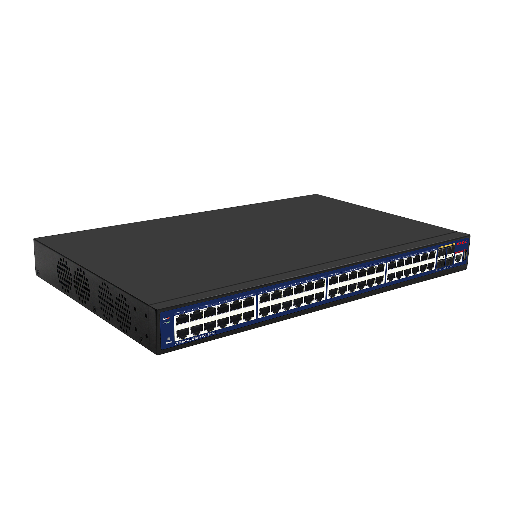 L3 Managed Type Gigabit 52-Port PoE Switch - 图片 4
