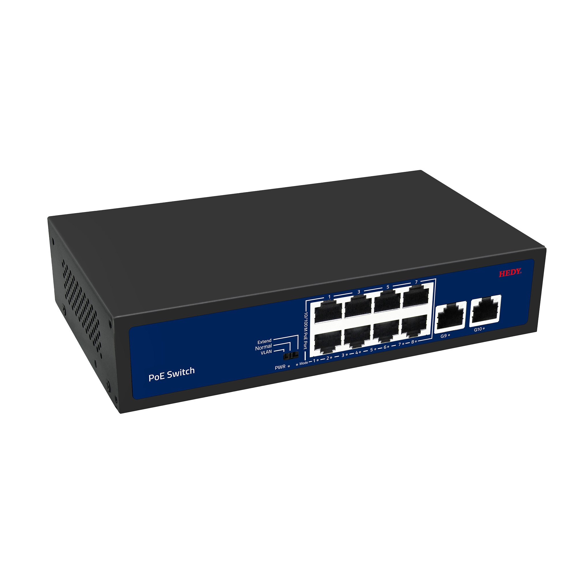 10-Port Gigabit Uplink PoE Switch - 图片 3