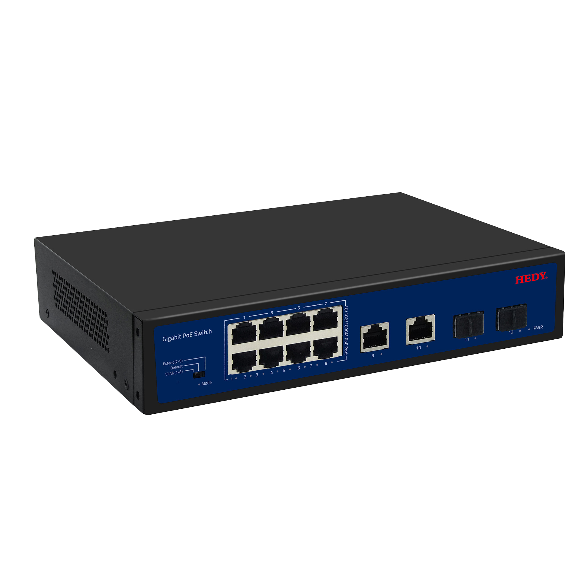 12-Port Gigabit PoE Switch - 图片 2