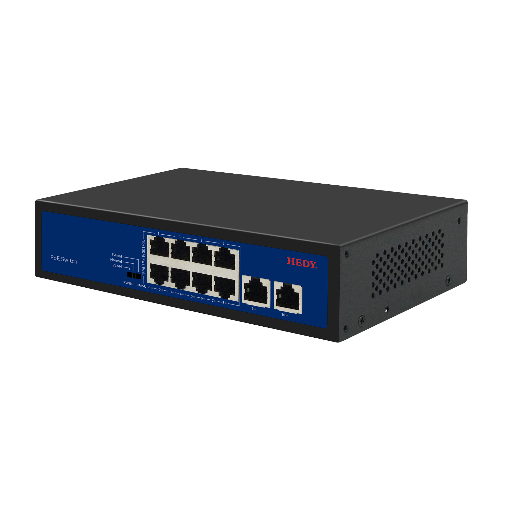 10-Port Megabit PoE Switch - 图片 2
