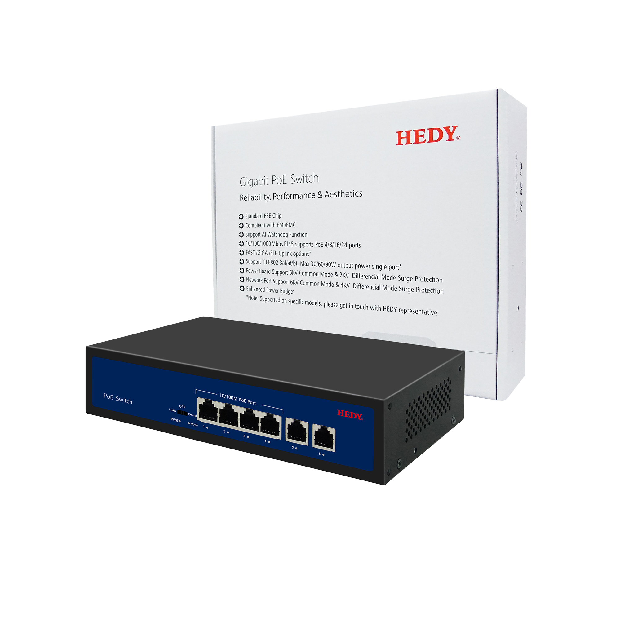 6-Port Megabit PoE Switch - 图片 6