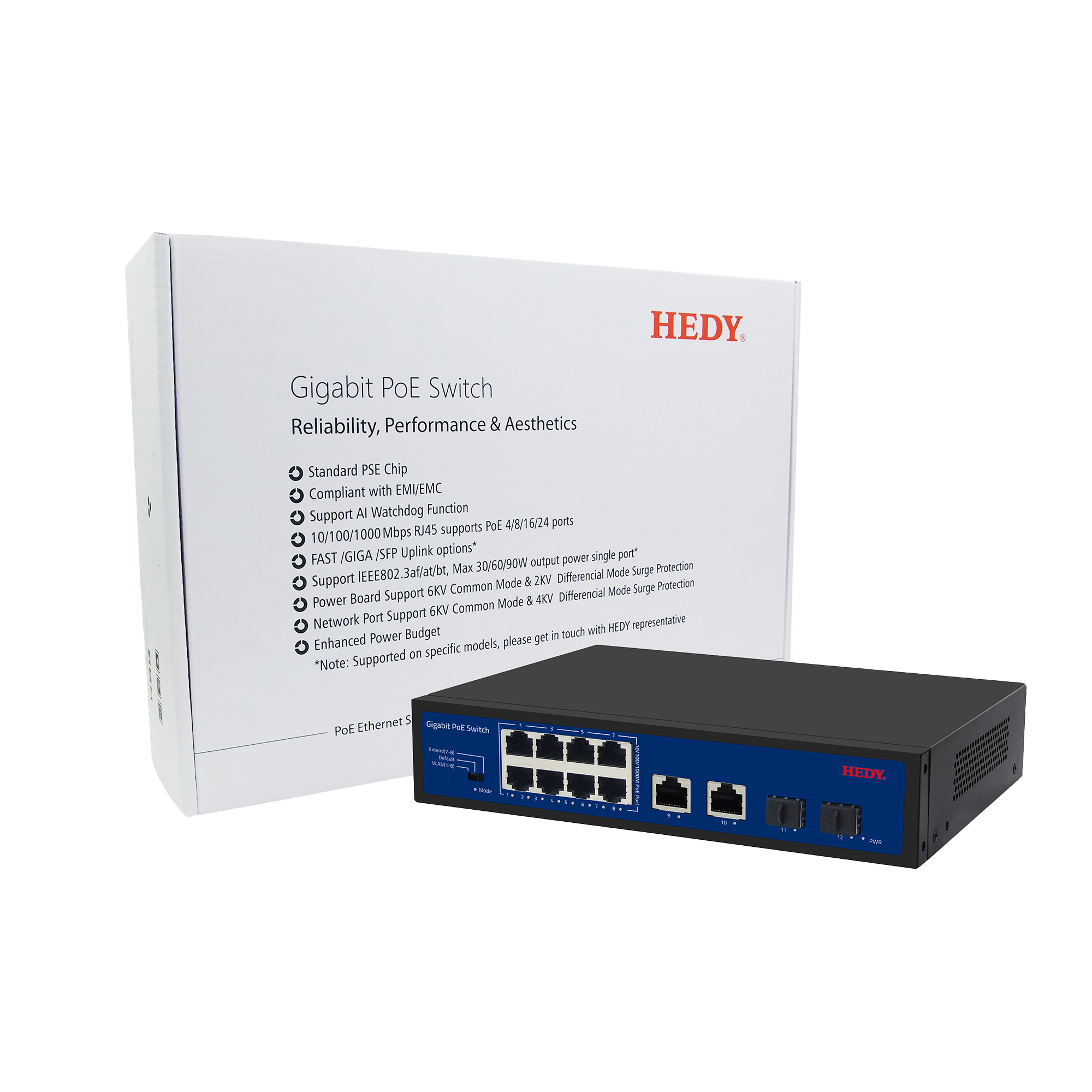 12-Port Gigabit PoE Switch - 图片 6