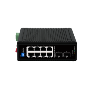Industrial 10-Port Gigabit PoE Switch