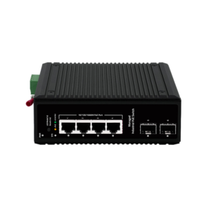 Industrial 6-Port Gigabit Managed PoE Switch