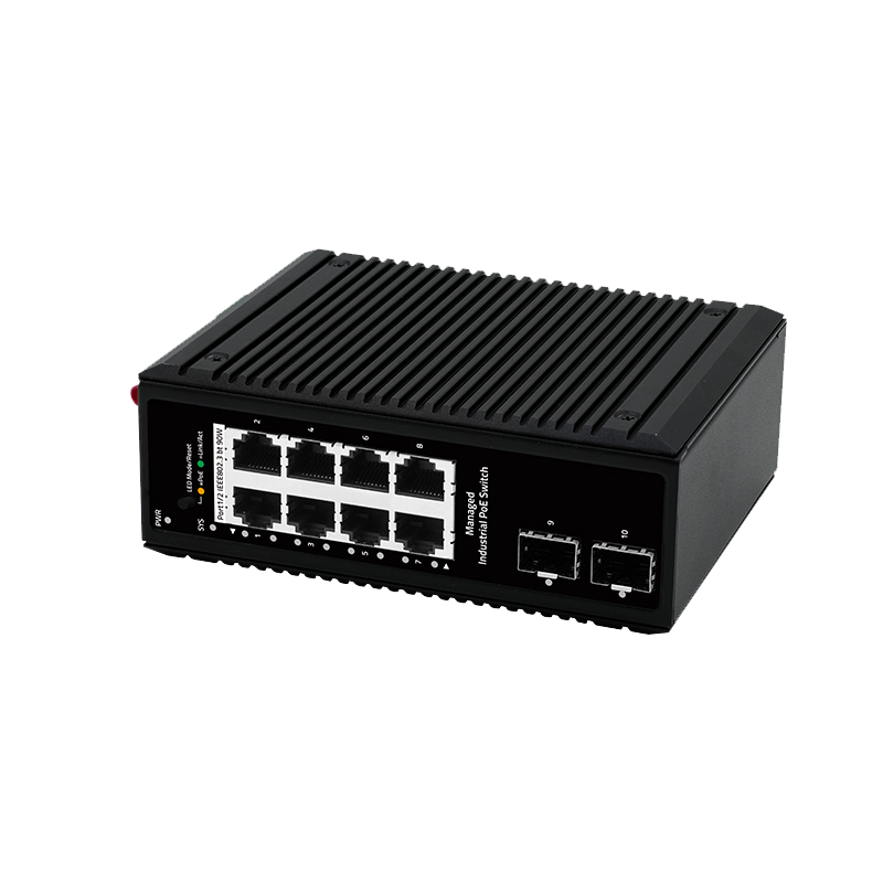 Industrial 10-Port Gigabit Managed PoE Switch - 图片 3