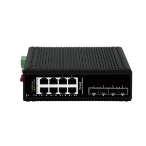Industrial 12-Port Gigabit Managed PoE Switch