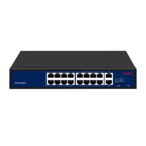 18-Port Gigabit Uplink PoE Switch