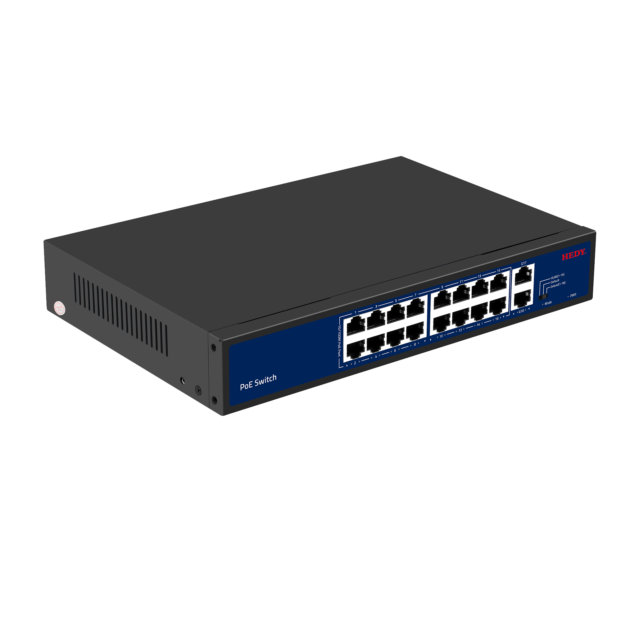 18-Port Gigabit Uplink PoE Switch - 图片 2