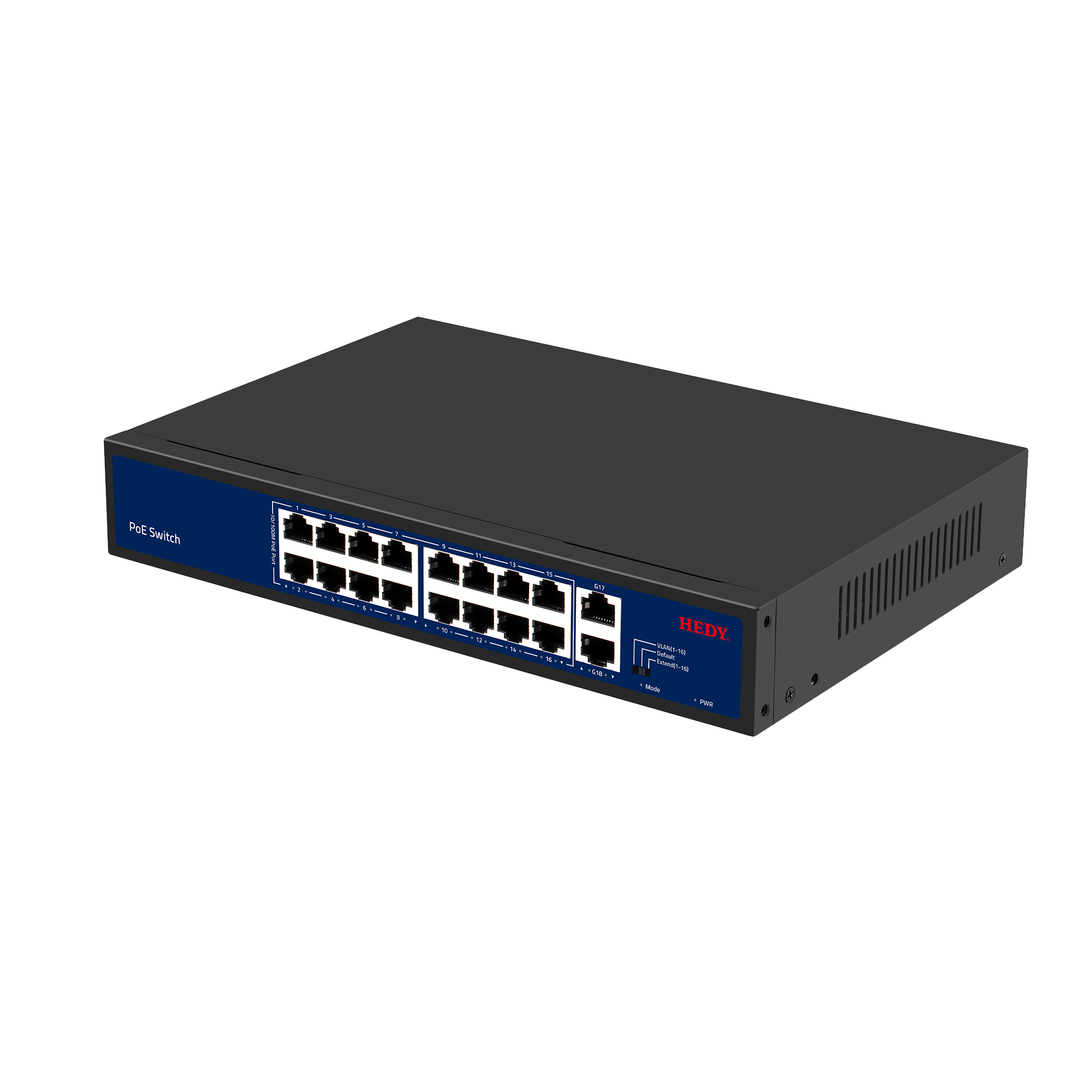 18-Port Gigabit Uplink PoE Switch - 图片 3