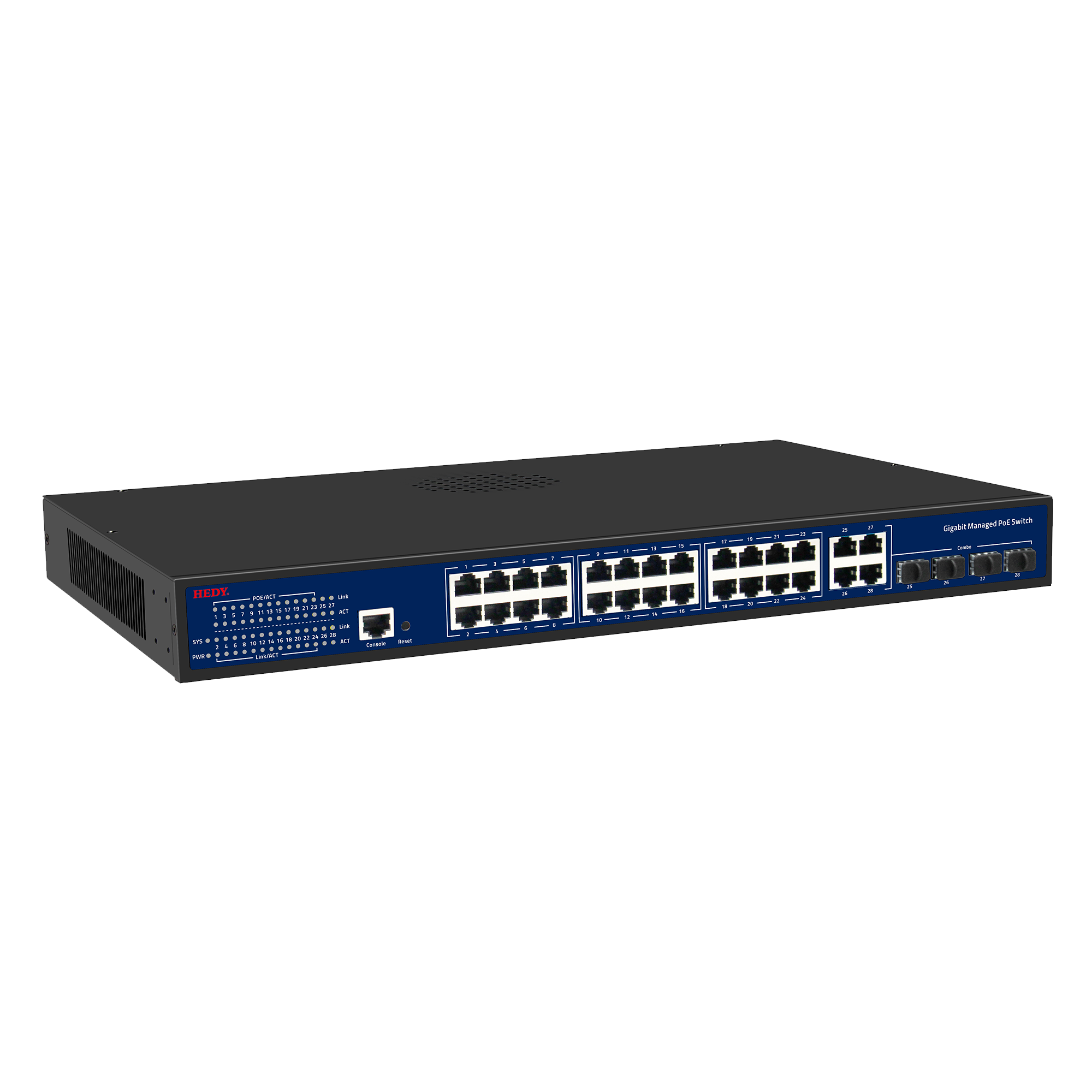L2 Managed Type Gigabit 32-Port PoE Switch - 图片 3