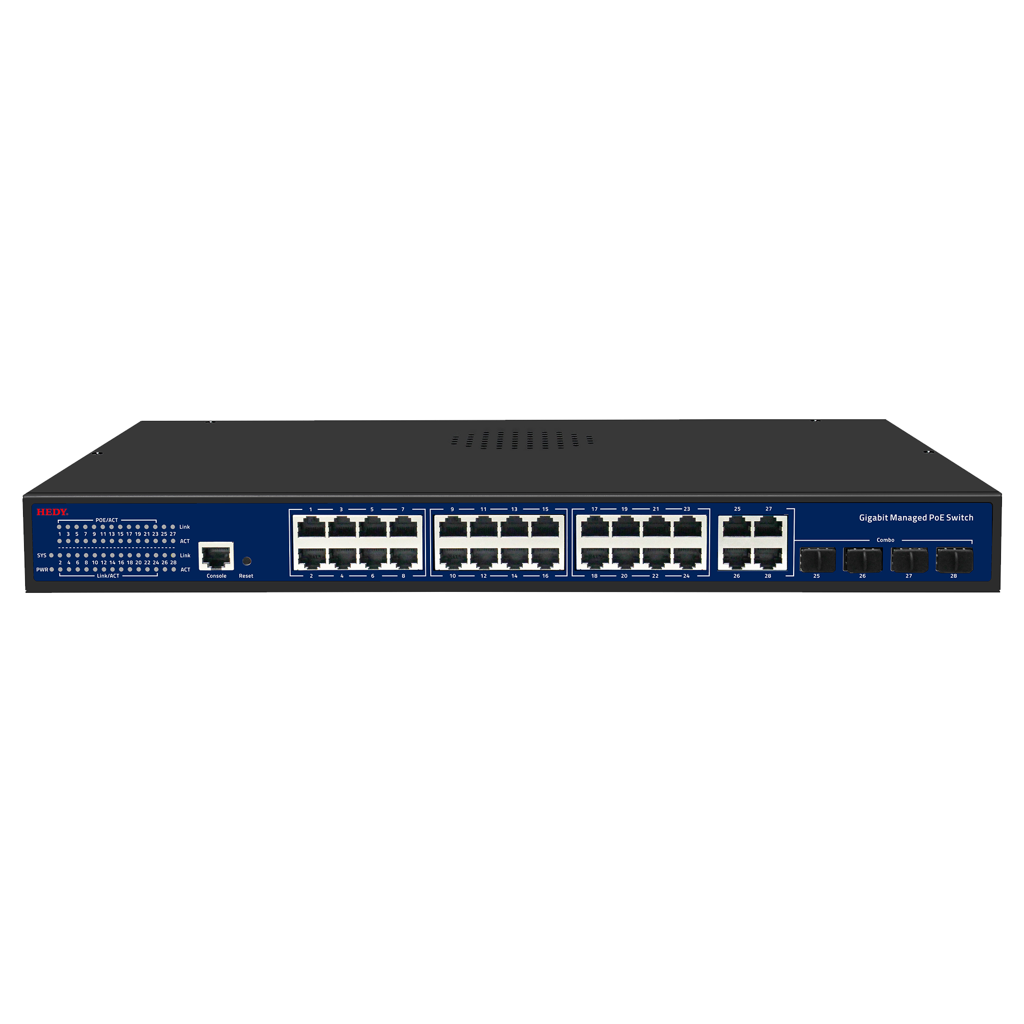L2 Managed Type Gigabit 32-Port PoE Switch