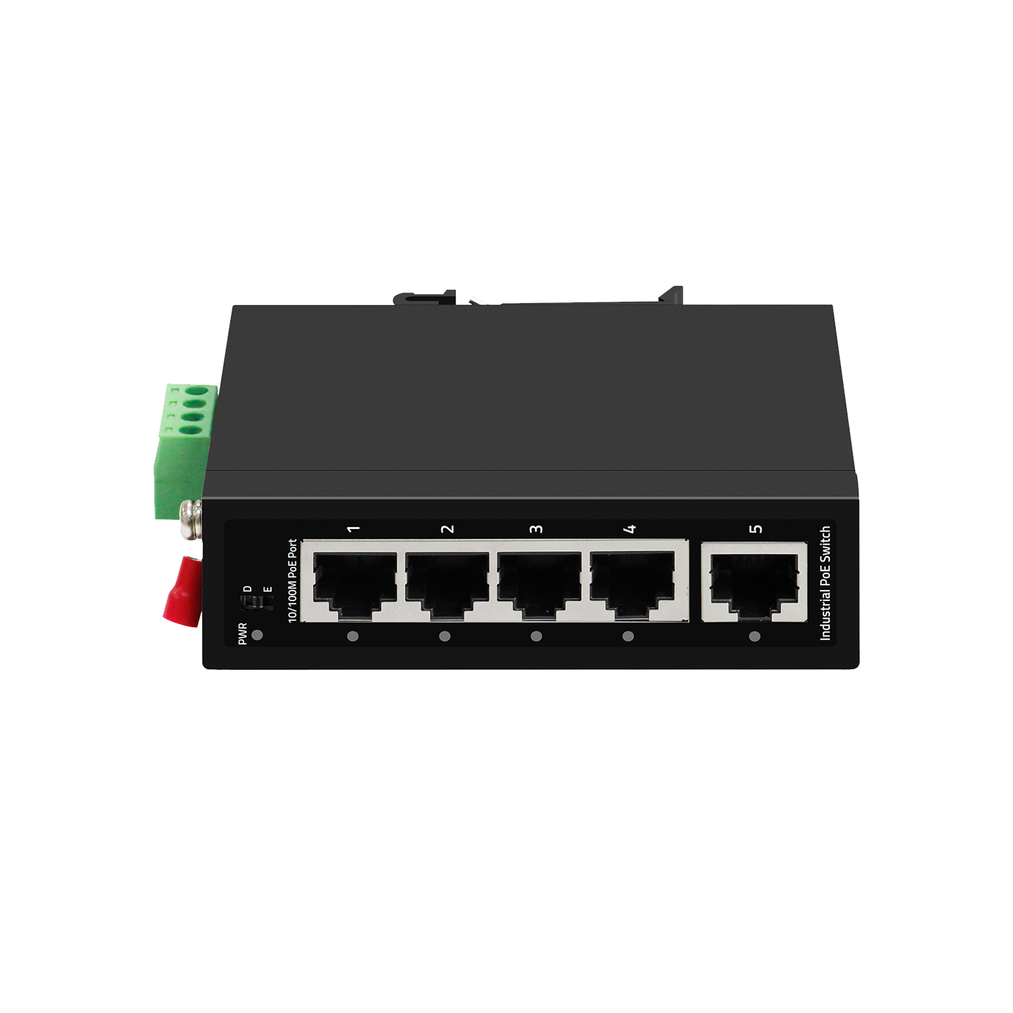 Industrial 5-Port Megabit PoE Switch