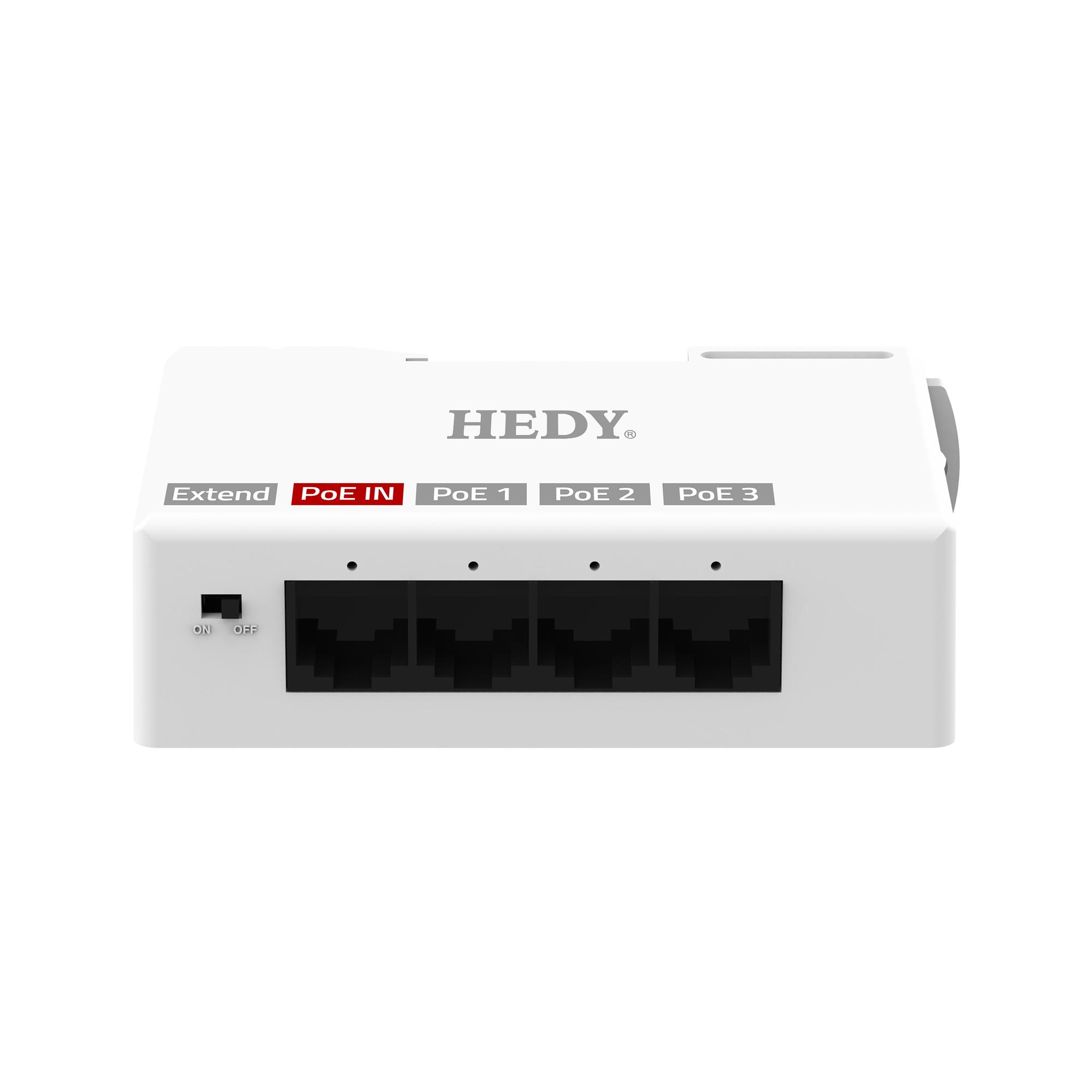 4-Port Megabit 30W POE Extender