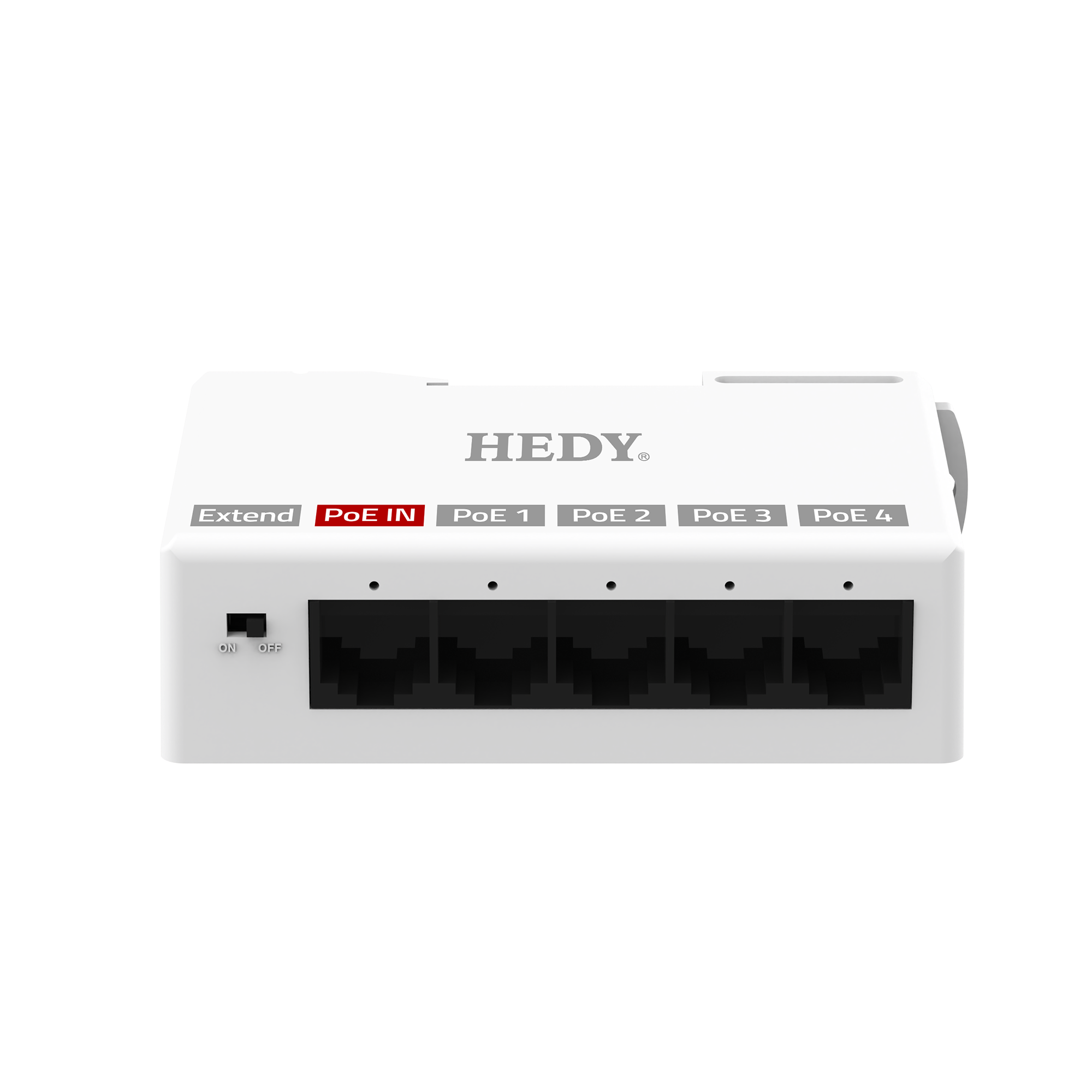 5-Port Megabit 60W POE Extender
