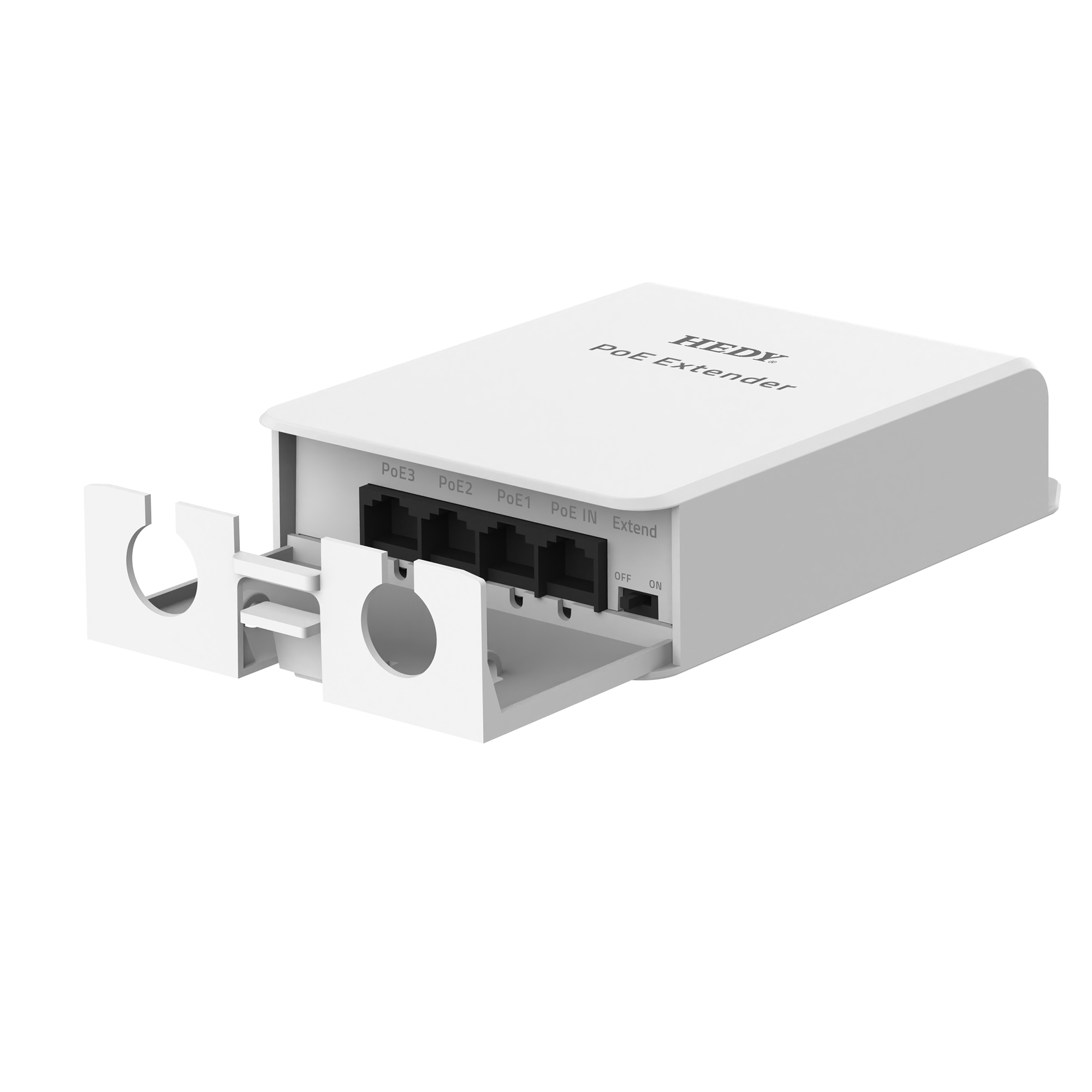 4-Port Megabit Waterproof 30W POE Extender - 图片 3
