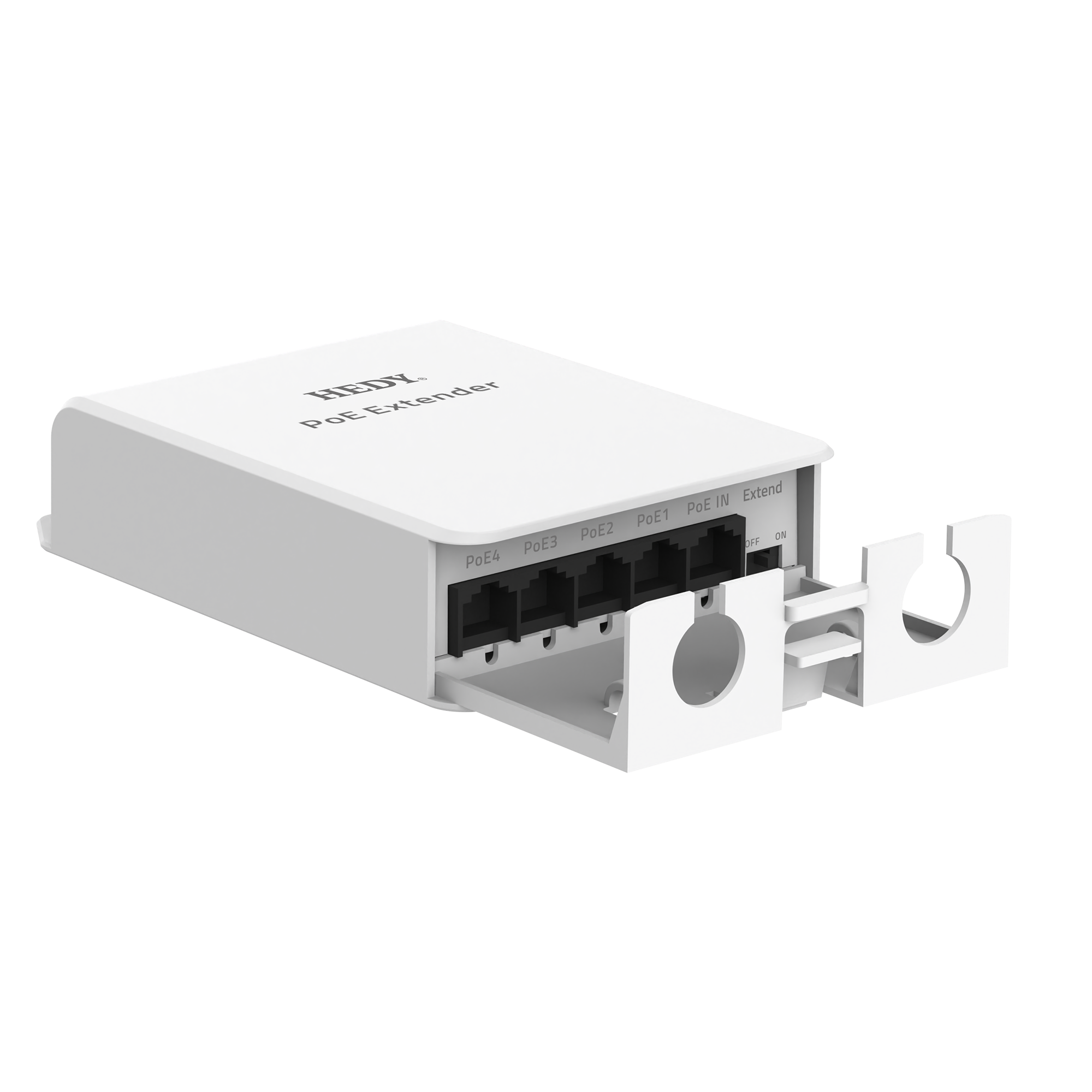 5-Port Megabit Waterproof 60W POE Extender - 图片 5
