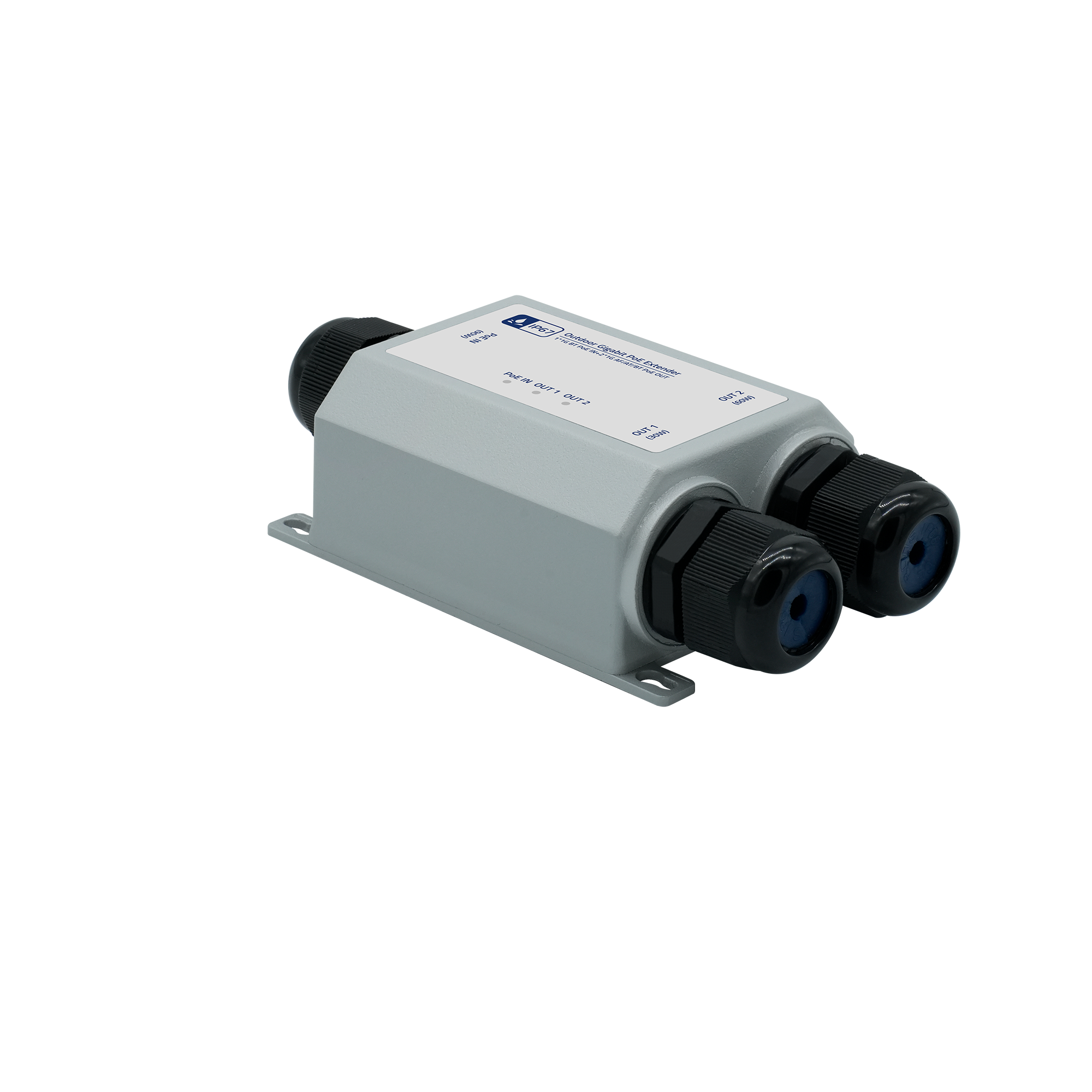 3-Port Gigabit Waterproof 90W POE Extender - 图片 3